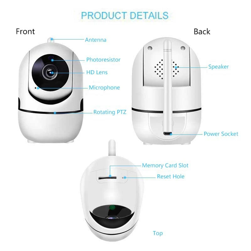 Lenovo Mini Camera Wireless WiFi Camera 5MP