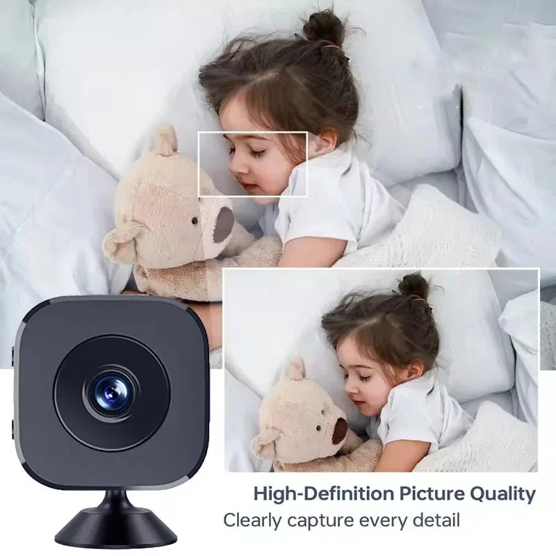 Mini Security Camera 4K Full HD Wireless WiFi Camera