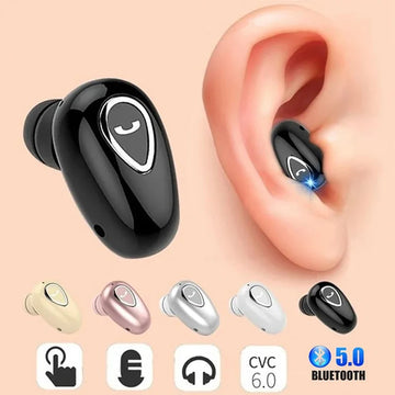 Mini Invisible Earphones Bluetooth 5.0 Wireless Headphones