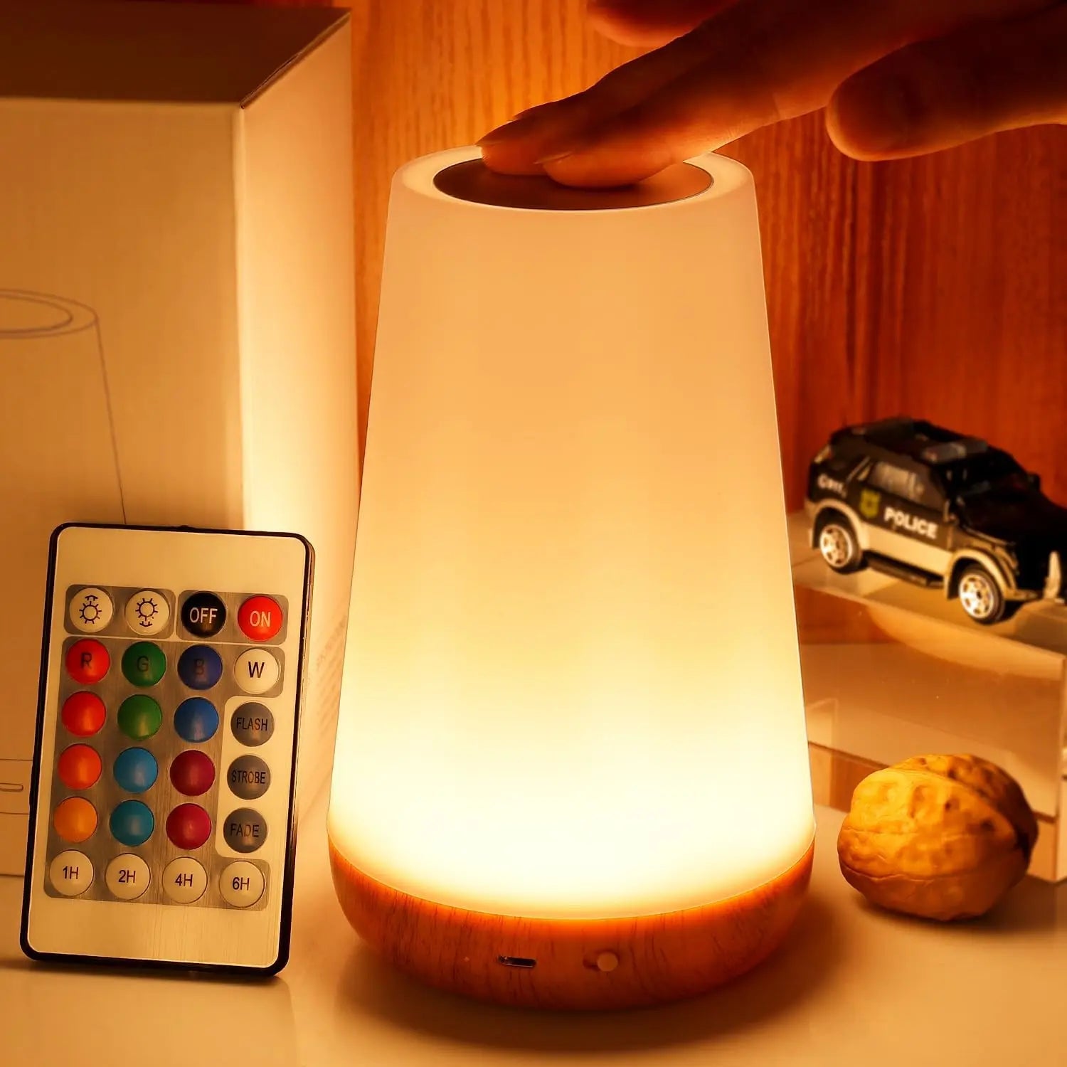 Touch Bedside Light, Bedroom Night Light/remote Control